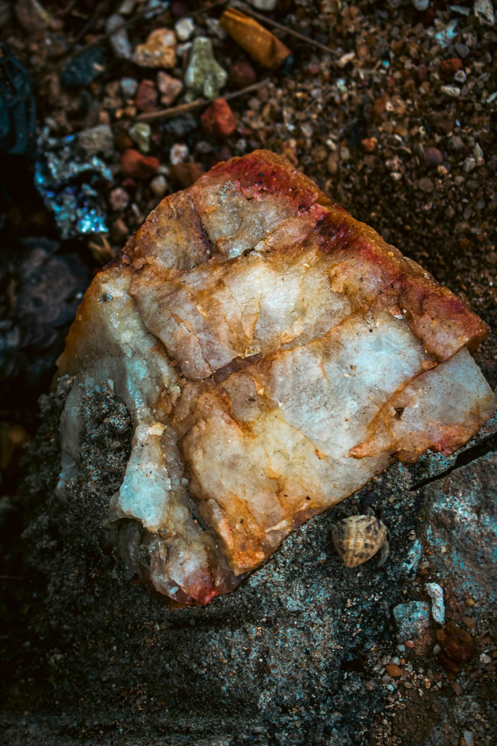 Quartzite natural stone texture placeholder